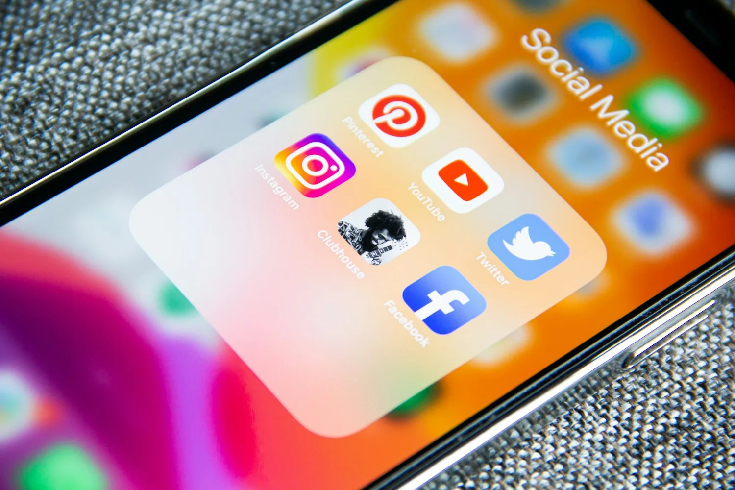 Social media concept graphic
